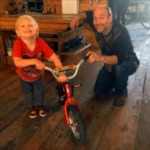 Bob Giordano and Gene Schmitz see more bikes in Missoula