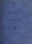 Financial Report of the Controller, 1954-1955