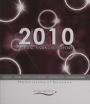 Annual Financial Report 2010 by University of Montana--Missoula