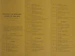 Fine Arts Calendar, Autumn 1970 by University of Montana (Missoula, Mont. : 1965-1994). School of Fine Arts