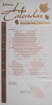Arts Calendar, Fall-Winter 2001 by University of Montana--Missoula. School of Fine Arts