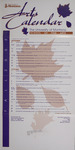 Arts Calendar, Fall-Winter 2002