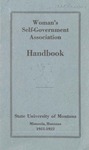 Associated Women Students Handbook, 1921-1922