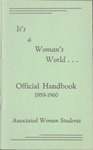 Associated Women Students Handbook, 1959-1960 by Montana State University (Missoula, Mont.). Associated Women Students