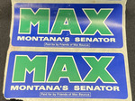 Max Montana's Senator Stickers