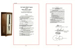 862(XV_i):060 - H.R. 3630 "Middle Class Tax Relief and Job Creation Act of 2012" and Signing Pen