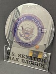 862(XV_i):097 - U.S. Senator Max Baucus Wall Sign
