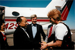 Max Baucus and others with Chinese delegation by Creator unknown