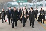 Max Baucus with Chinese officials by Creator unknown