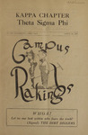 Campus Rakings, 1924 by Theta Sigma Phi. Kappa chapter (University of Montana)
