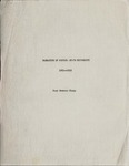 Mary Brennan Clapp manuscript: “Narrative of Montana State University [University of Montana], 1893-1935” by Mary Brennan Clapp