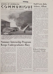 Communique, Fall 1964 by Montana State University (Missoula, Mont.). School of Journalism