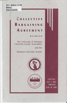 University Faculty Association Collective Bargaining Agreement, 2003-2005