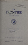 The Frontier, March 1927