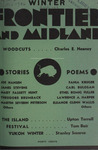 Frontier and Midland, Winter 1936