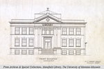 University of Montana Library by Albert J. Gibson