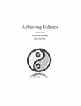 Achieving Balance by Eran Fowler-Pehan