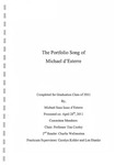 The Portfolio Song of Michael d'Esterre by Michael Sean Isaac d'Esterre