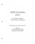 MSW Portfolio by Shannon Stompro