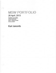 MSW Portfolio by Karl Janovits