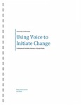 Using Voice to Initiate Change by Kaley Radermacher