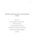 MSW Portfolio: Advancing Social Work Practice in International and Marginalized Communities