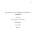 From Sea to Shining Sea: A Mastery of Social Work through a Critical Thinking and Social Justice Lens