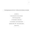 Transforming Experience into Practice: A Portfolio of Growth, Identity, and Leadership by Ana I. Loli