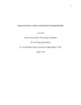 Purpose in Practice: A Master of Social Work Professional Portfolio
