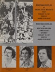 Grizzly Basketball Game Day Program, February 25, 1977 by University of Montana—Missoula. Athletics Department