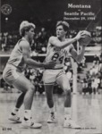 Grizzly Basketball Game Day Program, December 29, 1984 by University of Montana (Missoula, Mont. : 1965-1994). Athletics Department