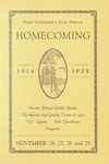 Grizzly Football Game Day Program, November 26-29, 1925