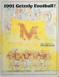 1991 Grizzly Football Yearbook by University of Montana (Missoula, Mont. : 1965-1994). Athletics Department