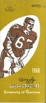 1968 Grizzly Football Yearbook by University of Montana--Missoula. Athletics Department