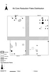 Supplemental Figure 3.3. Early stage reduction flake distribution on IIb by Anna Marie Prentiss, Ethan Ryan, Ashley Hampton, Kathryn Bobolinksi, Pei-Lin Yu, Matthew Schmader, and Alysha Edwards