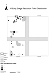 Supplemental Figure 7.2. Early stage reduction flake distribution on IIf by Anna Marie Prentiss, Ethan Ryan, Ashley Hampton, Kathryn Bobolinksi, Pei-Lin Yu, Matthew Schmader, and Alysha Edwards