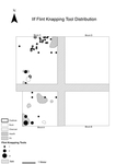 Supplemental Figure 7.5. Knapping tool distribution on IIf by Anna Marie Prentiss, Ethan Ryan, Ashley Hampton, Kathryn Bobolinksi, Pei-Lin Yu, Matthew Schmader, and Alysha Edwards
