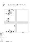 Supplemental Figure 8.10. Groundstone tool distribution on IIg by Anna Marie Prentiss, Ethan Ryan, Ashley Hampton, Kathryn Bobolinksi, Pei-Lin Yu, Matthew Schmader, and Alysha Edwards