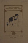 Interscholastic Meet Program, 1909 by University of Montana (Missoula, Mont.: 1893-1913). Interscholastic Committee