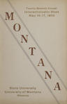 Interscholastic Meet Program, 1930 by State University of Montana (Missoula, Mont.). Interscholastic Committee
