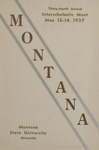 Interscholastic Meet Program, 1937 by Montana State University (Missoula, Mont.). Interscholastic Committee