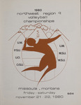 Lady Griz Volleyball Program, November 21-22, 1980 by University of Montana (Missoula, Mont. : 1965-1994). Athletics Department