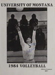 Lady Griz Volleyball Program, 1984 by University of Montana (Missoula, Mont. : 1965-1994). Athletics Department