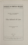 The School of Law Announcements for 1926-1927