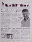 Main Hall to Main Street, December 2003 by University of Montana--Missoula. Office of University Relations