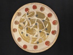 M86-003: Pottery Plate by Hajime Gen Kozuru (b.1938)