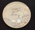 M89-052: Plate with Zodiac Sign of Rabbit