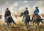 M79-028: Montana Roundup, Madison Valley by Peter McIntyre (1910-1995)