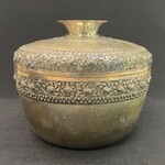 M2013-044: Lidded Silver Bowl by Sihanouk