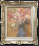 M86-054: Oil Painting of Flowers